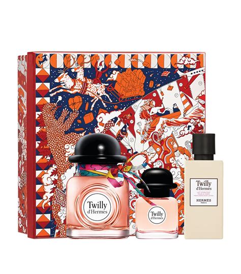 twilly hermes perfume set|hermes fragrance gift set.